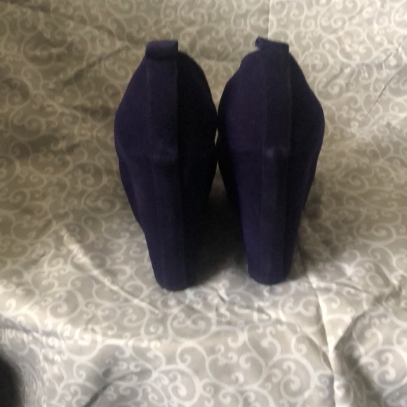 Deep Purple Platform Wedge - Picture 3 of 4